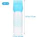 SEWACC Hair Root Comb Applicator Bottle - 6pcs Hair Color Oiling & Dye Applicator with Graduated Scale for Scalp Treatment - Buy Online on GoSupps.com