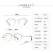 SERONI Double Girder Metal Round Frame Blue Light Blocking Glasses for Men & Women - Anti UV Ray Computer & Reading Glasses - Rose Gold 50mm - Buy Online on GoSupps.com