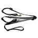 FM2018XSL Horse Harness LED Breastplate Luminous Reflective Belt for Outdoor Equestrian Protection Safety Black