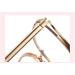 PARWANA Oversized Anti-UV Blue Light Blocking Reading Glasses +250 - Stylish Pink-Golden Computer Readers - Buy Online on GoSupps.com