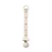 Elodie Details Pacifier Chain 2 Pack - Scandinavian Design for Baby Boys & Girls | Fabric & Wood Clip | Universal Silicone Ring | Autumn Rose & Candy Pink - Buy Online on GoSupps.com