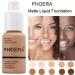Glamza PHOERA Foundation Concealer Makeup + Flat Face Brush (109 MOCHA) - Buy Online on GoSupps.com