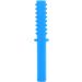 3 Pack Silicone Baby Teething Toys - Soft Cookable Sensory Tools for Toddlers with Autism - Blue - Buy Online on GoSupps.com