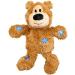 KONG Wild Knots Bears - Pack of 2 - Light Brown & Grey - Small/Medium Size - Buy Online on GoSupps.com