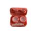 Aoyeah portable contact lens tank Heart-shaped decorative contact lens container with heart-shaped lentils for mini storage solution a color rose heart
