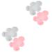 KALLORY 4 Pcs Silicone Mold Silicone Bakeware Cake Mold Xmas Cookies Mold Baking Molds Cake Pan Chocolate 21.2X16.4X3CMx2pcs Assorted Color 1x2pcs