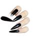 Temperament-enhancing manicure European and American super-long pointed nail 4.5cm pure hand-worn nail.(S)
