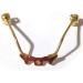 Buy Begisa Glasses Pads & Metal Plug-In Bridge - Screwable Nose Pad Arm & Repair Set in Gold | International Shipping Available - Buy Online on GoSupps.com