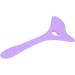 Stencil Professional Template Mascara Drawing Aid Mascara Lipstick Drawing Aid Silicone Makeup Applicator Tool for Makeup Artist (Purple) - Buy Online on GoSupps.com