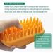 ZOOPOLR Pet Silicone Shampoo Brush for Medium Large Pets - Grooming Bath Brush for Dogs Cats - Anti-Skid Rubber Pet Massage Comb - Buy Online on GoSupps.com