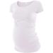 Love2Mi 3PCS Maternity Shirt Short Sleeves T-Shirt Casual Tops - L Black/White/Gray - Buy Online on GoSupps.com