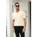 Runcati Men's Short Sleeve Polo Shirt - Breathable Golf & Tennis Tee - Casual Summer Top in Beige - XL Size - Buy Online on GoSupps.com