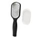 dijiusidy Foot Callus Rasp Household Rubbing Tools Pedicure Accessory Personal Care Dead Skin Removal Scrubber Heel Rubbing Files Black