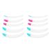 5 Pairs Eyelash Perming Pads Eyelash Perming Curler Pads Kit Silicone Eyelash Perming Pad Eyelashes Pads Soft Eyelashes Curler Tool