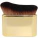 Multifunctional Facial Foundation Brush Flat Top Kabuki Foundation Brush Portable Makeup Brush Soft Bristle Blush Brush Makeup Brush Liquid Makeup Foundation Brush For Women (Gold) - Buy Online on GoSupps.com