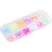 Mermaid Flake Nail Glitter Sequins CHANGAR Iridescent Ice Slag Nail Glitter Colorful Fluorescent Glass Paper Nail Sticker Holographic Nail Glitter for Make Up DIY Nail Decoration - Buy Online on GoSupps.com