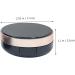 FRCOLOR Box Body Powder Black Container Makeup Container Dispenser Container Small Powder Container Makeup Powder Container Travel Pp Liquid Foundation Powder Puff - Buy Online on GoSupps.com