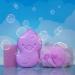 T.Taio Esponjabon Loofah Luffa Loufa Body Wash Ball Shower Bath Puff Soap Sponge  Bubblegum Scented Mesh Pouf Shower Bath Puff Soap Sponge for Kids Boys and Girls - Buy Online on GoSupps.com