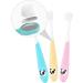 ULTECHNOVO 3pcs Manual Toothbrush Set - Small Head Child Training Brushes for Effective Cleaning - Buy Online on GoSupps.com