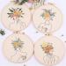 Santune 4 Pack Embroidery Kit for Beginners - DIY Cross Stitch Kits for Adults with Patterns, Instructions, Clothes, Hoops, Threads, and Needles - Buy Online on GoSupps.com