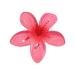 Limtula Flower Hair Clip Plumeria Flower Hairpin Sweet Handmade Hairpin Headwear for Women Headwear Rose Red