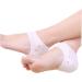 Housoutil 1 Pair Heel Sleeves for Silicone Heel Sleeve Heel Support Insoles for Plantar Heel Cups Shoe Filler Heel Insole Socks for Plantar Cracked Moisturizing Gel White medium - Buy Online on GoSupps.com