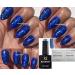 Bluesky Nail Gel Polish BLUE LIGHT BLUE PALE BLUE CHOOSE YOUR BLUE (BLZ02 ROYAL BLUE OCEAN GLITTER) - Buy Online on GoSupps.com