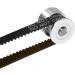 YSANO GT2 60 Teeth Timing Belt Set - 20T8-60T8 400mm Non-Slip Rubber - Ideal for International Shipping - Buy Online on GoSupps.com