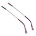CASOTA Eyeglass Replacement Temples Eyeglass Temples 1 Pair Metal Eyeglass Replacement Temples Eyeglass Arm Legs Sunglasses Repair Parts Purple