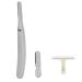 Portable 2 in 1 Eyebrow Trimmer Hair Shaver Set for Easy Shaping Ergonomic Handle
