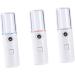 WOONEKY 1pc Sprayer Hydrating Humidifier Face Steamer Cleaner Mini USB Humidifier White - Buy Online on GoSupps.com