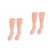 FOMIYES 2 Pairs Exfoliating Moisturizing Socks Feet Moisturising Socks Ladies Heels Rough Calluses Socks Moisturizing Booties Girl Heels Cracked Heels Moisturizing Socks Women's Socks Sebs