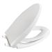 Elongated Toilet Seat with Built-in Potty Training Seat - Durable Plastic, White Cover - Replacement Seat 4012 - Buy Online on GoSupps.com