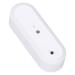 Mini Plugin Air Purifier Touch Switch White Plugin Air Purifier Releases Negative Ions with Night Light for Bedroom to Remove from (US Plug)