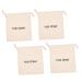 Healeved 8 Pcs Hair Dryer Storage Bag Hairdryer Storage Bag Anti-scratch Bags Travel Hairdryer Beige Fabric