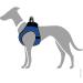 HUNTER HILO COMFORT Harness for Small Dogs - Reflective Mesh Blue XS-S | Shop Now! - Buy Online on GoSupps.com