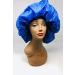 Dream Super Jumbo Night & Day Cap - Blue Satin Sleep Cap for Large and Extra Large Hair - Comfortable Elastic Band, Cotton Fabric - One Size Fits All - Buy Online on GoSupps.com