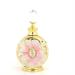 DFJOENVLDKHFE Perfume Bottle Empty Frosted Glass Essential Oil Bottle Refillable Empty Jewelry Decoration Crystal Bottle (Size : Pink Rose 12ml)