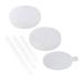 6pcs Box Storage Box Mold Silicone Molds Resin Earring Mold Silicone Diy Mould To Rotate Multi-layer White 10.8X10.8CM