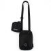 Coowone waterproof dog bag bag dog training pocket crossbody bag with a small bag Hundeleckerli bag with integrated POO bag dispenser for walks training black 3.0