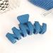 YOOOYOOO Blue Hair Claw Clips - Lightweight Big Strong Hold for All Hair Types - 90's Vintage Jaw Clips for Women & Girls - Includes Organza Storage Bag - Buy Online on GoSupps.com