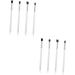 Hemoton 8 Pcs Eye Make-up Brush Kit Concealer Brush Makeup Brushes Eye Kits Brush Blush Brush White - Buy Online on GoSupps.com