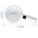 Magnifying Glasses Vision aids Lighted 30 Times Handheld 3 LED Luminous Suitable for The Elderly to Read and Explore Stationery Office Supplies 1PCS Journey - Buy Online on GoSupps.com