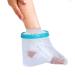 Nofaner Waterproof Foot Cover for Shower Foot Cast Cover Reusable Adult Cast Protector Foot Watertight Shower Boot Bag for Broken Toe Wound Burns Injuries Keep Ankle Cast Bandage Dry 28cm