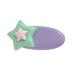 amangul Small-fresh Hair Clip for Hot Girls Stero Star Shape Hair Barrettes Candy Color Ponytail Hair Barrettes for Teens Girls(Green Star)