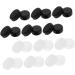 Lurrose 24 Pairs Silicone Glasses Accessories - Clear & Colored Ear Holders Rubber Glasses Handles (1.4x0.6cm) - International Shipping Available - Buy Online on GoSupps.com