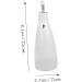 Zerodeko Kitchen Pantry Storage 2pcs Ceramic Oil Vinegar Pot Spice Bottle Pp Simple White Kitchen Storage Pantry - Buy Online on GoSupps.com