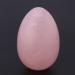 Rose Quartz Yoni Stone | Egg-Shaped Massage & Cone Exercise for Pelvic Muscle Training | Drilled Relaxation Stone for Women Post-Birth - Buy Online on GoSupps.com