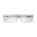 London mole glasses |Feisty reading glasses |Round frame glasses |Cool reader |Designer glasses |Reading glasses for men/women |Unisex |Spring hinges transparent 1.5 x