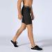 Mens Compression Running Shorts 3 Pack with Phone Pocket - Black - Large - Athletic Gym Yoga Cool Dry Workout Underwear - Set of 3 - Buy Online on GoSupps.com